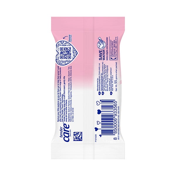 Pink Soft Baby Soap 55g back