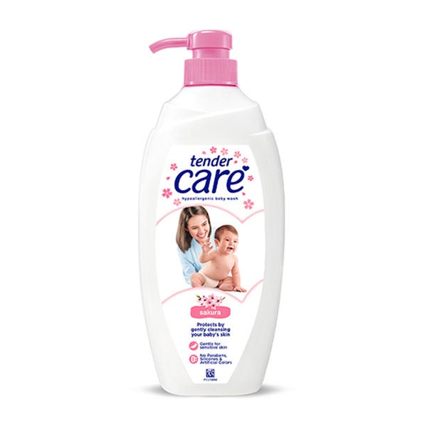 Sakura scent baby wash 500ml
